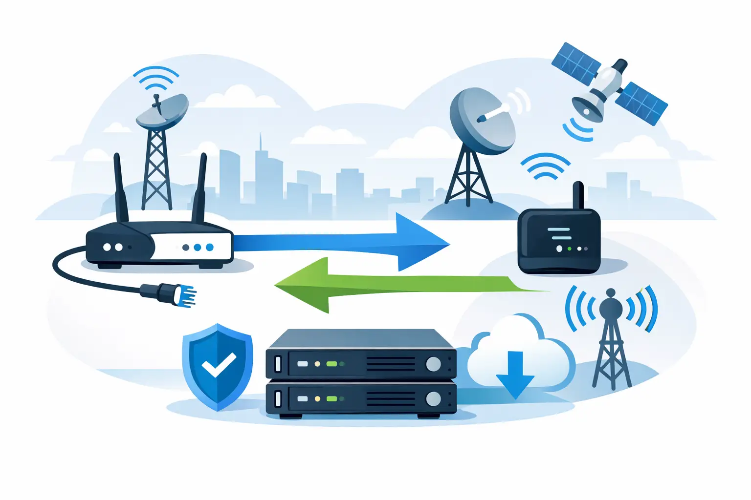 Come configurare backup linea internet