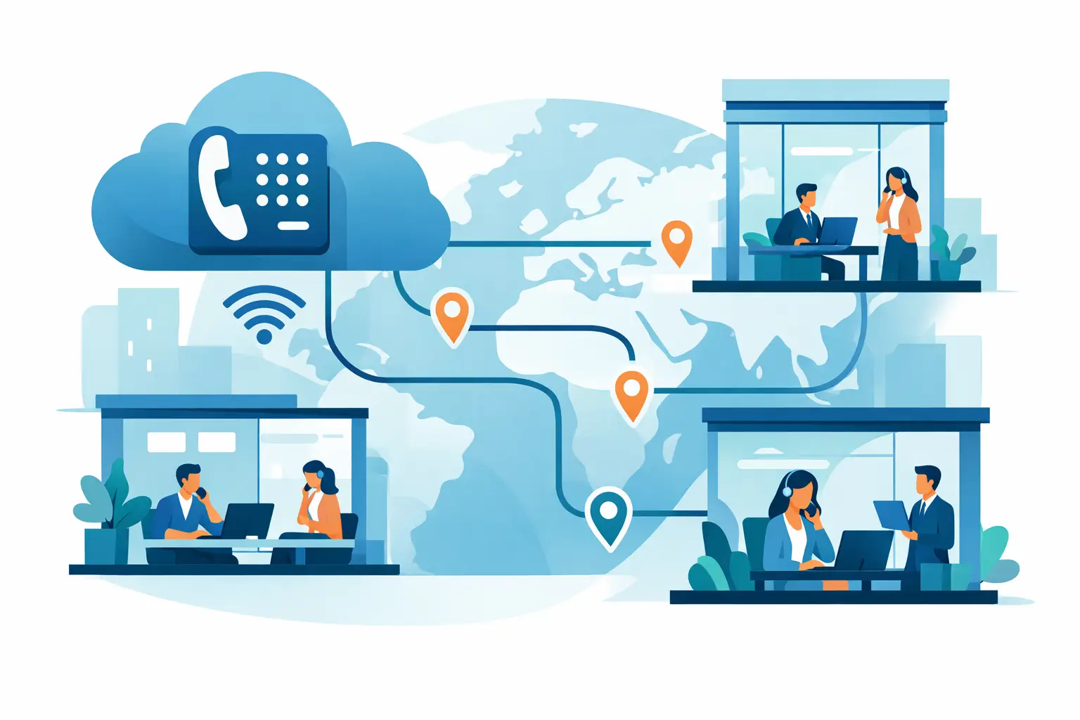 Virtual PBX per uffici distribuiti: come sceglierlo