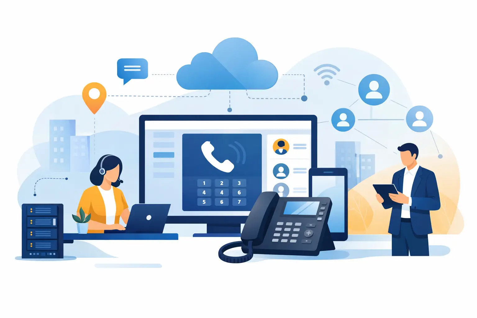 Guida al centralino virtuale aziendale moderno