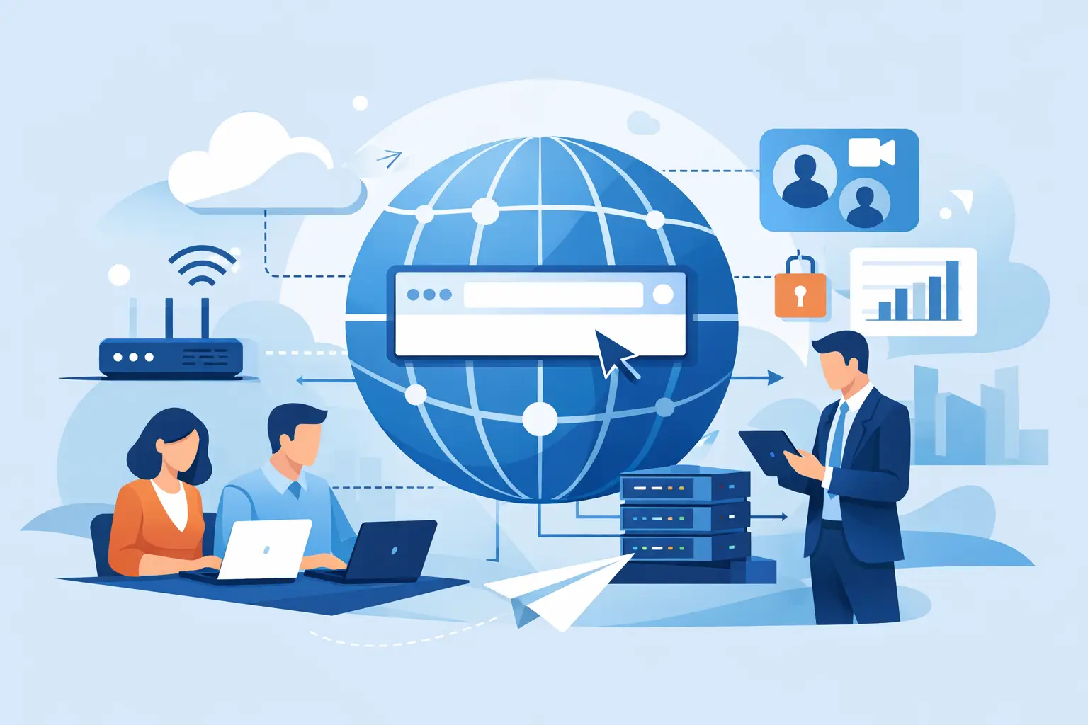 Guida all'accesso internet professionale