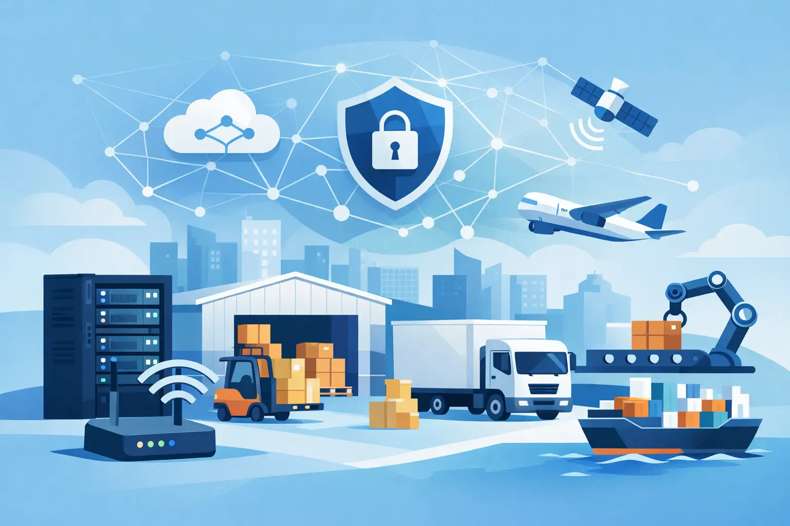 Rete aziendale per logistica ad alta affidabilità